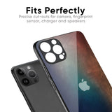 Rusty Gradient Glass Case for iPhone 16 Plus