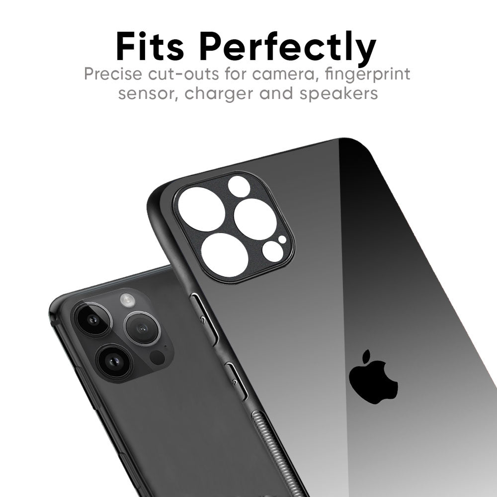 Zebra Gradient Glass Case for iPhone 16 Pro Max