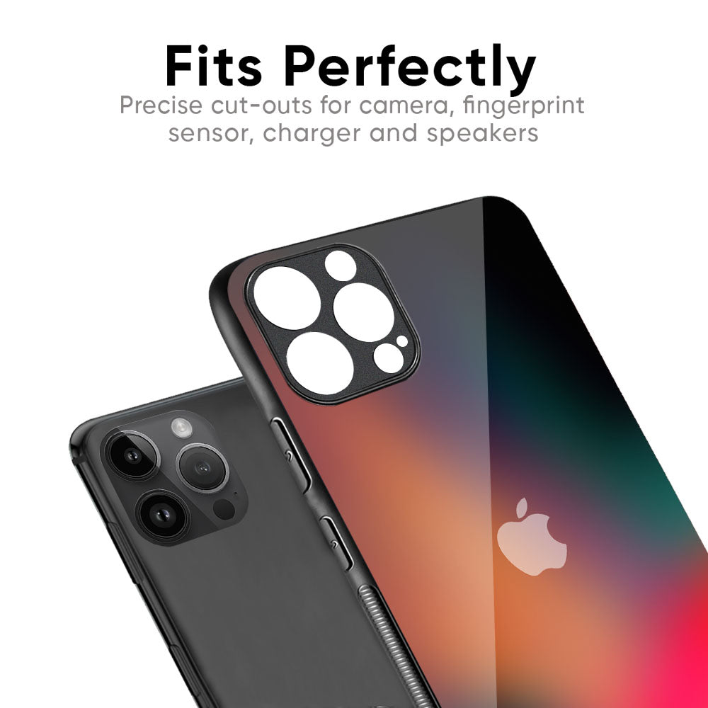 Playful Gradient Glass Case for iPhone 16 Pro Max