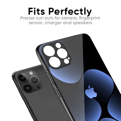 Five Blue Spots Glass Case for iPhone 16 Pro Max