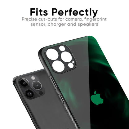 Green Well Glass Case for iPhone 16 Pro Max