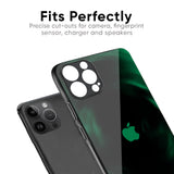 Green Well Glass Case for iPhone 16 Pro Max