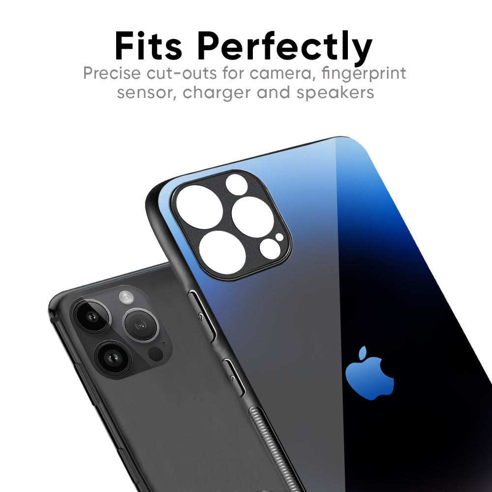 Evil Blue Glass Case for iPhone 16 Pro Max