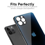 Blue Dynamic Glass Case for iPhone 16 Plus