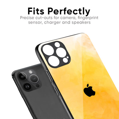 Rustic Orange Glass Case for iPhone 16 Pro Max