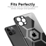 Hexagon Style Glass Case For iPhone 16