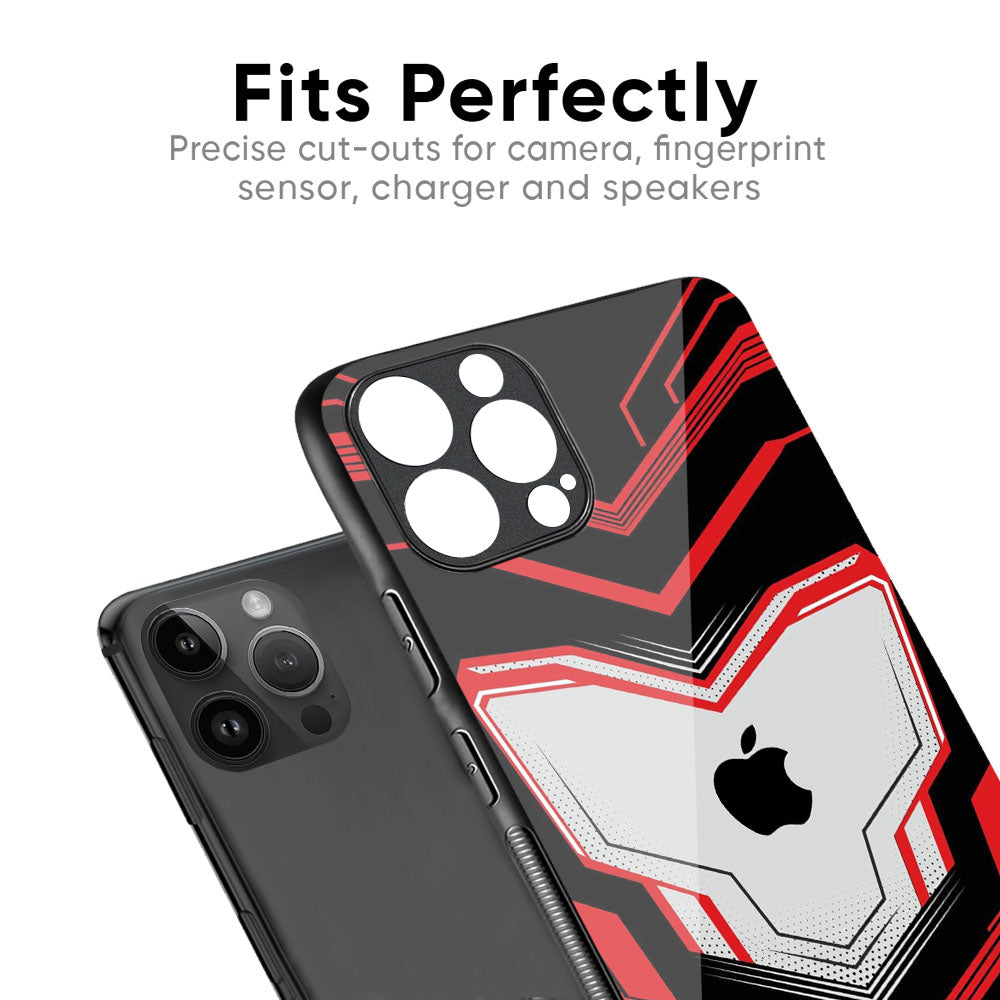 Quantum Suit Glass Case For iPhone 16