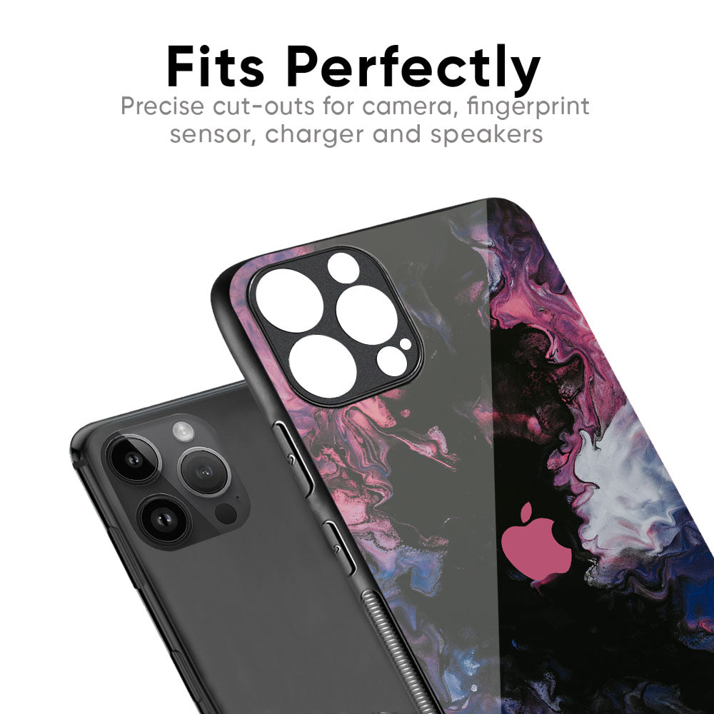 Smudge Brush Glass case for iPhone 16 Pro Max