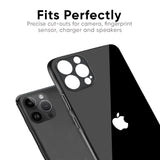 Jet Black Glass Case for iPhone 16