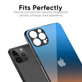Sunset Of Ocean Glass Case for iPhone 16 Plus