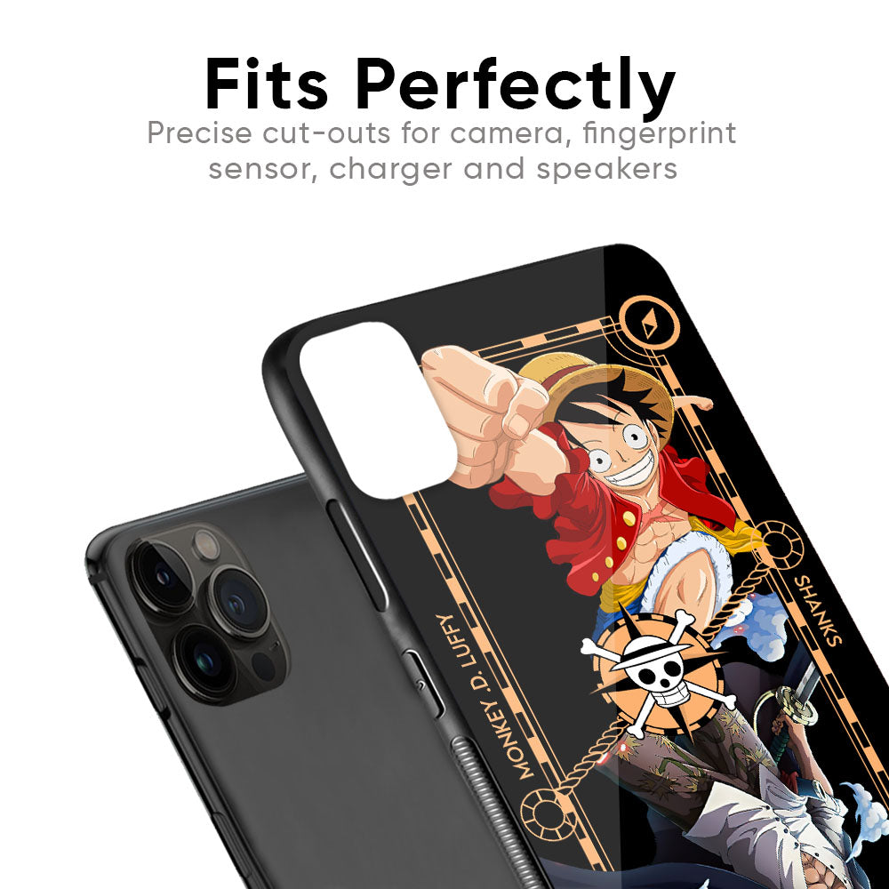 Shanks & Luffy Glass Case for iPhone 6 Plus