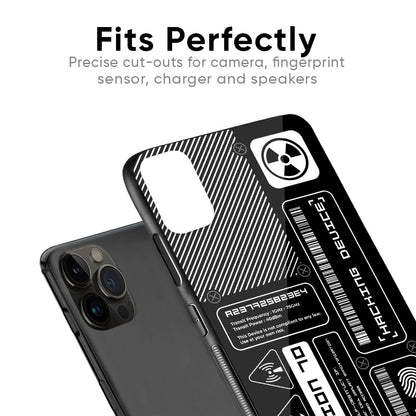 Futuristic Art Glass Case for iPhone 12