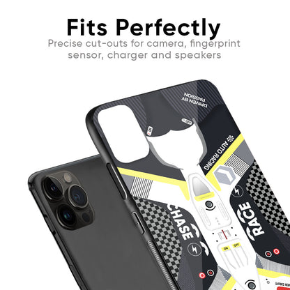 Car Enthusiast Glass Case for iPhone SE 2022