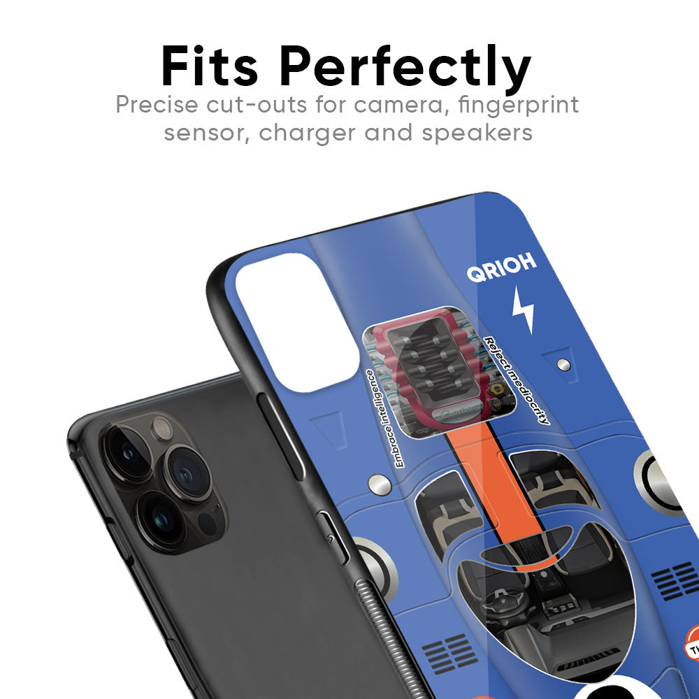 Car Adiction Glass Case for iPhone 6S