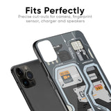 Retro Futuristic Glass Case for iPhone 13 Pro