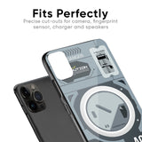 Modern Technology Glass Case for iPhone SE 2022