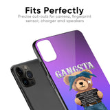 Gangsta Bear Glass Case for iPhone 13 Pro