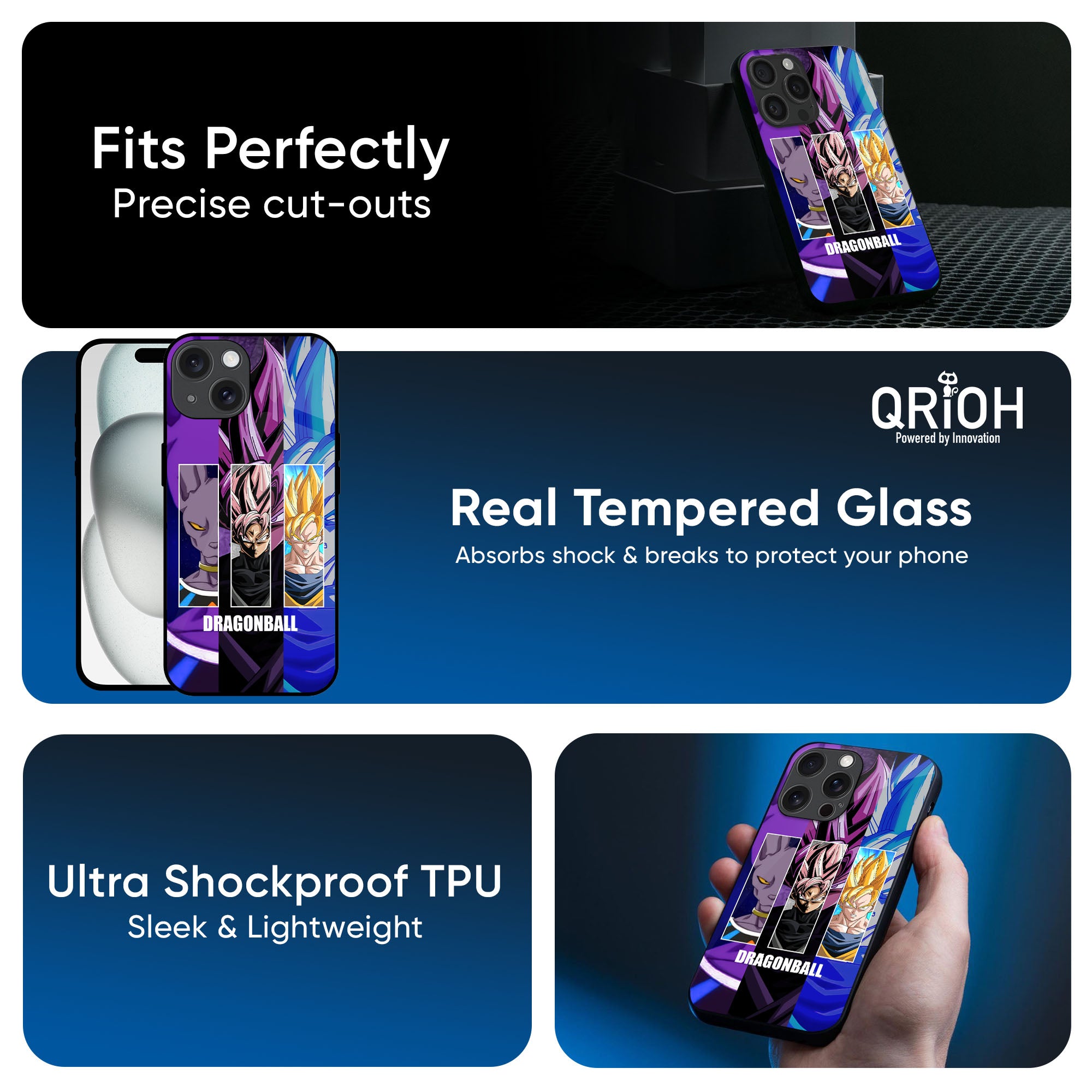 DGBZ Glass Case for iPhone 16 Pro Max