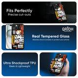 Galaxy Edge Glass Case for iPhone 16 Pro Max