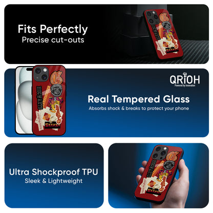 Gryffindor Glass Case for iPhone 16 Pro Max
