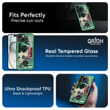 Slytherin Glass Case for iPhone 16
