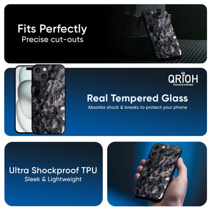 Cryptic Smoke Glass Case for iPhone 16 Pro Max