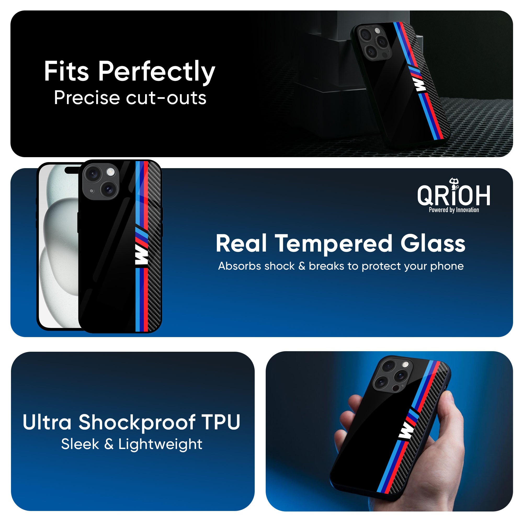 Automotive Art Glass Case for iPhone XS Max