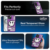 Code with Smile Glass Case for iPhone 16 Plus