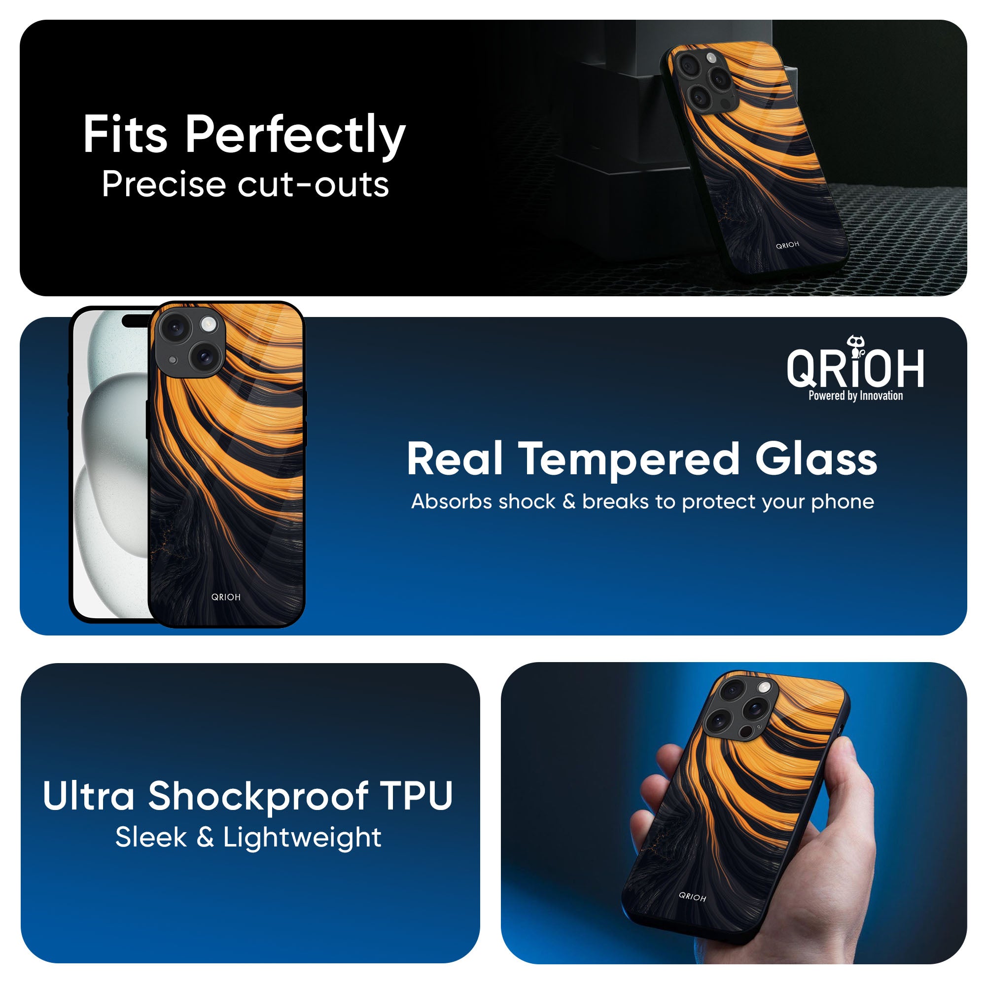Sunshine Beam Glass Case for iPhone 16 Pro Max