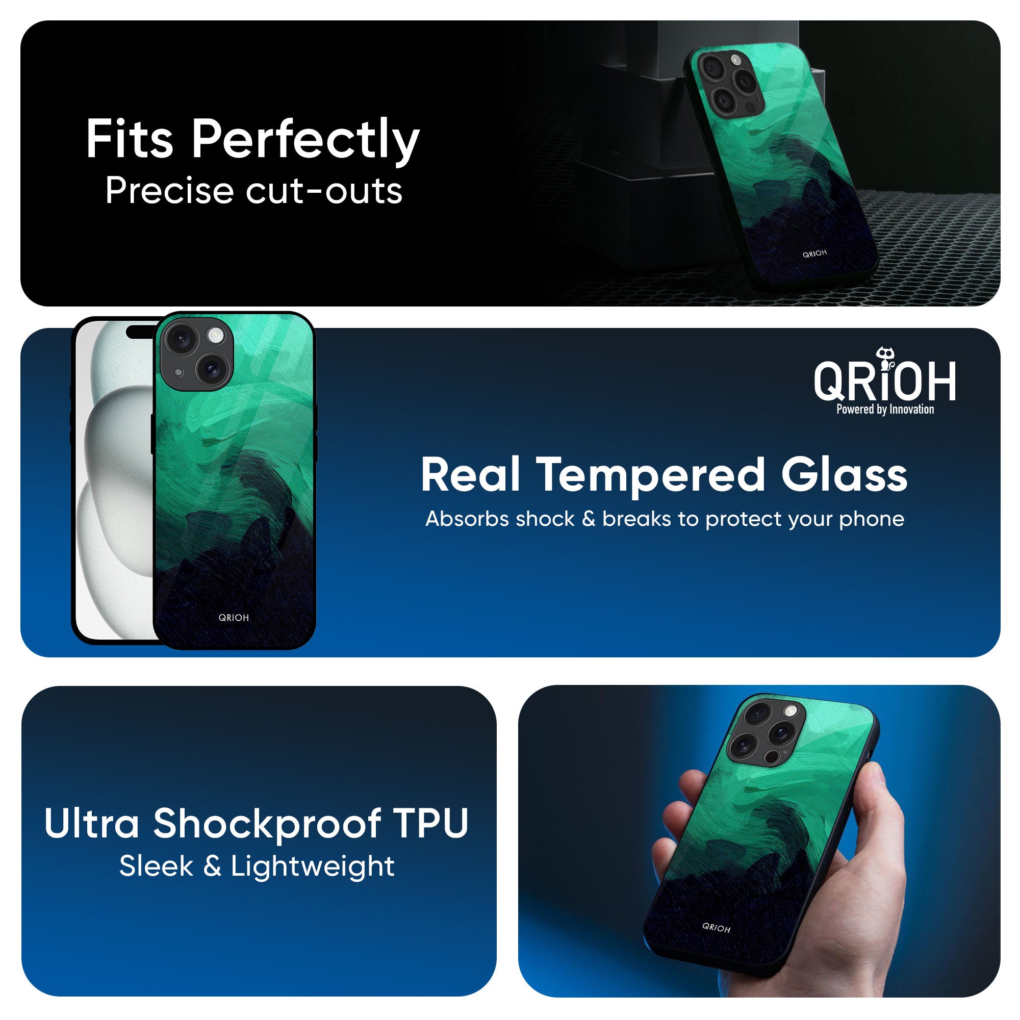 Scarlet Amber Glass Case for iPhone 16 Pro Max