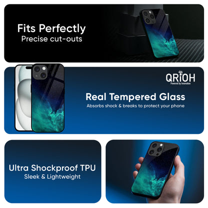 Winter Sky Zone Glass Case For iPhone 16 Pro Max