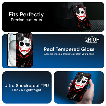 Life In Dark Glass Case For iPhone 16 Pro Max