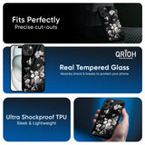 Artistic Mural Glass Case for iPhone 16 Plus