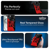 I Am A King Glass Case for iPhone 16 Pro Max