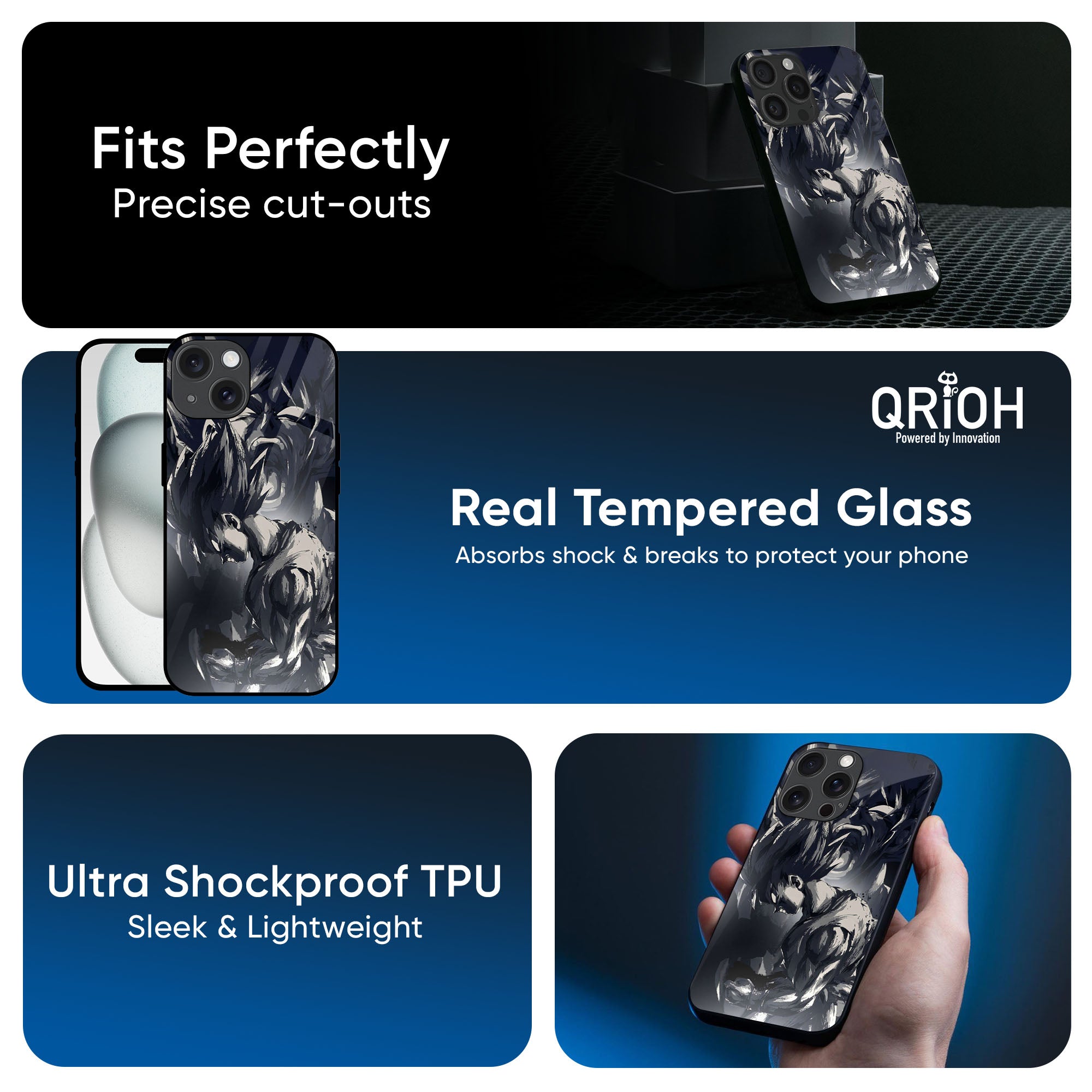 Sketch Art DB Glass Case for iPhone 16 Pro Max