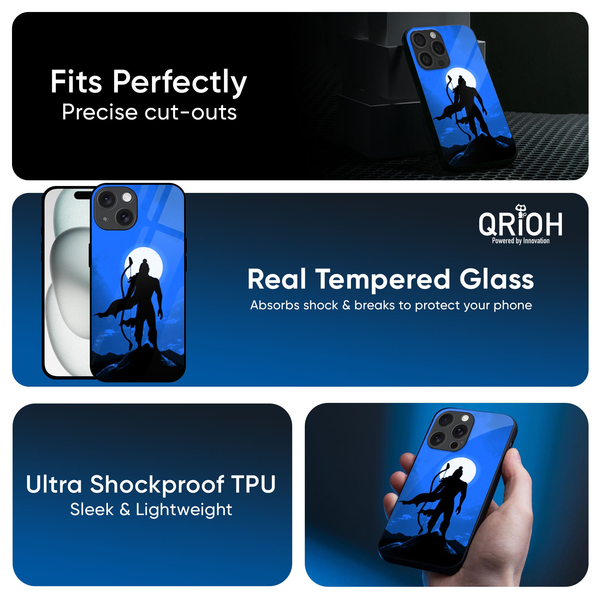God Glass Case for iPhone 16 Pro Max