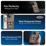 Blind For Love Glass Case for iPhone 16 Plus