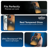 Blurry Art Glass Case for iPhone 16