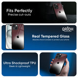 Soft Blur Glass Case for iPhone 16