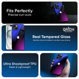 Viola Gradient Glass Case for iPhone 16 Plus