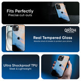 Winter Mountain Glass Case for iPhone 16 Plus
