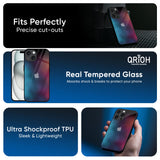 Color Explosion Glass Case for iPhone 16 Plus
