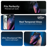 Color Fluid Glass Case for iPhone 16 Plus