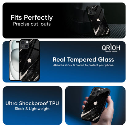 Galaxy Art Glass Case for iPhone 17