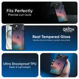 Metropolis Gradient Glass Case for iPhone 16