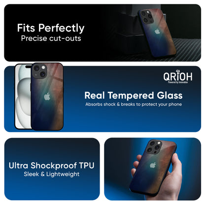 Rusty Gradient Glass Case for iPhone 16 Pro Max