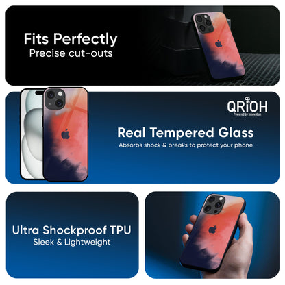 Scary Weather Glass Case for iPhone 16 Pro Max