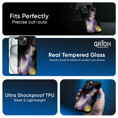 Flames Flow Glass Case for iPhone 16 Pro Max