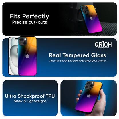 Prism Color Glass Case for iPhone 16 Pro Max