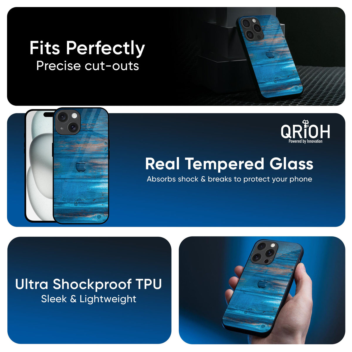 Patina Finish Glass case for iPhone 17